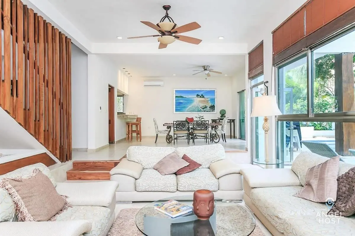 Villa With Private Pool & Large Garden In Playacar 普拉亚卡门 墨西哥